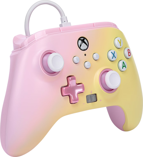 Контролер PowerA Enhanced Wired Controller for Xbox Series X|S Pink Lemonade (XBGP0003-01) - зображення 2
