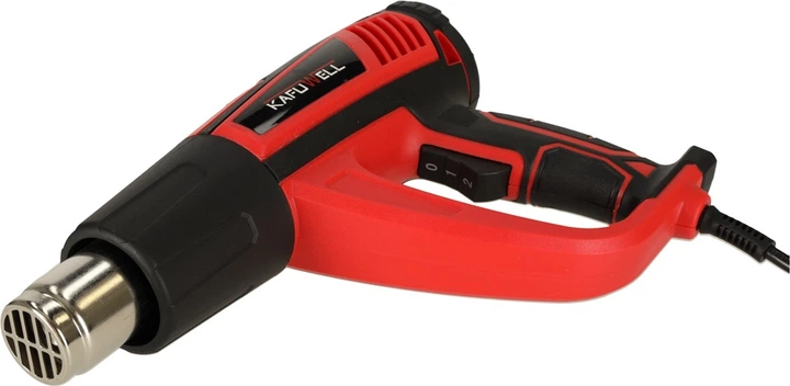 Opalarka elektryczna Kafuwell KX4719 1850 W z regulacją tempratury + 4 wymienne końcówki (5903039738119) - obraz 1