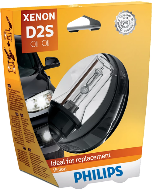 Żarówki samochodowe Philips Vision D2S (85122VIS1) - obraz 3