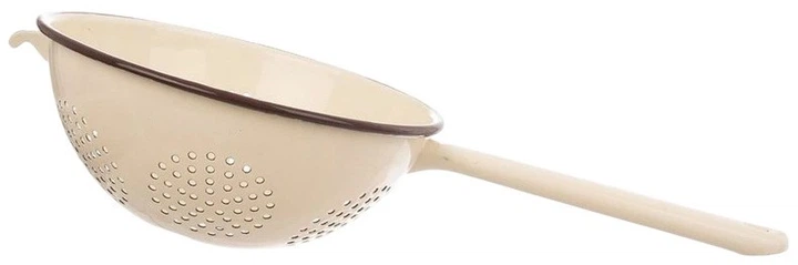 Cedzak kuchenny Orion Brown emaliowany 22 cm (8592381164898) - obraz 1