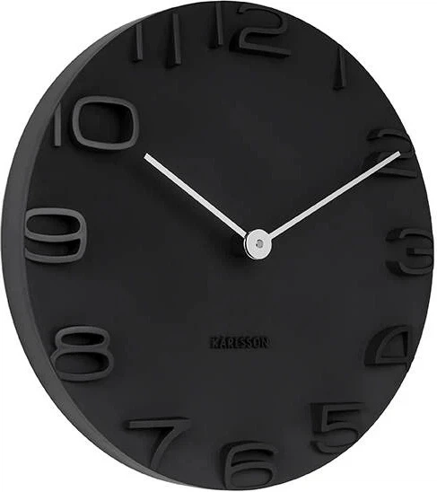 Настінний годинник Karlsson Edge 42 см Чорний (8714302426179) - зображення 2