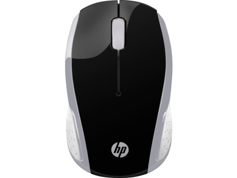 Мишка бездротова HP 200 Pike Silver Wireless Mouse, 3 кн., 1000 dpi, чорно-срібляста - Фото 3 Мишка бездротова HP 200 Pike Silver Wireless Mouse, 3 кн., 1000 dpi, чорно-срібляста - изображение 3