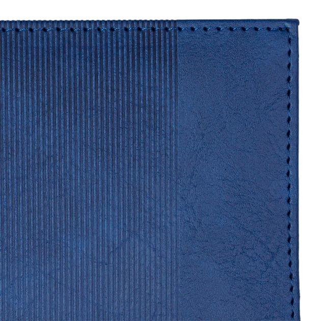 Ежедневник недатированный Buromax Leroy A5 336 страниц из искусственной кожи синий (BM.20780-02) - изображение 4