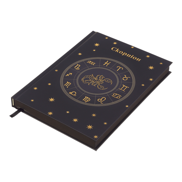 Ежедневник недатированный полиграфический Buromax Zodiak Скорпион A5 336 страниц (BM.20670-26) - Фото 2 Ежедневник недатированный полиграфический Buromax Zodiak Скорпион A5 336 страниц (BM.20670-26) - изображение 2
