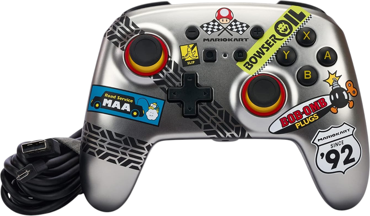 Контролер PowerA Enhanced Wired Controller for Nintendo Switch Mario Kart (NSGP0145-01) - зображення 7