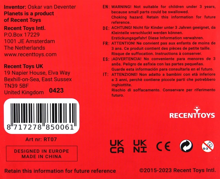 Головоломка Recent Toys Planets (5006) - зображення 4