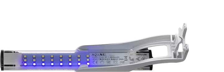 Lampa LED Aquael Leddy Slim PC Sunny D&N 4.8W Biała (5905546345958) - obraz 6