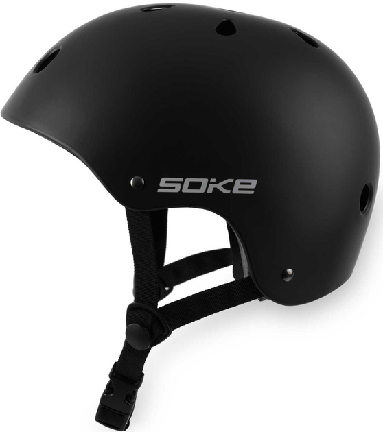 Kask sportowy Soke K1 rozmiar L 58-61 cm Czarny (5903890613730) - obraz 2