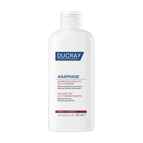 Шампунь против выпадения и для укрепления волос Ducray Anaphase Anti-hair loss anti-thinning 200 мл - Фото 1 Шампунь против выпадения и для укрепления волос Ducray Anaphase Anti-hair loss anti-thinning 200 мл - изображение 1