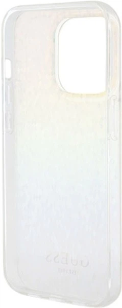 Панель Guess IML Faceted Mirror Disco Iridescent для Apple iPhone 15 Pro Max Multicolor (3666339172343) - зображення 7