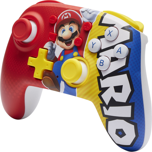 Контролер PowerA Nano Enhanced Wireless Controller for Nintendo Switch Mario Victory (NSGP0295-01) - зображення 3