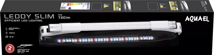 Lampa LED Aquael Leddy Slim PC Plant 2.0 10W Biała (5905546345965) - obraz 4