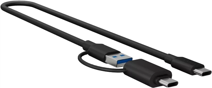 Kieszeń zewnętrzna Icy Box do SSD/HHD 3.2 Gen 1 Type-A/Type-C Czarny (IB-200T-C3) (6096024430552) - Outlet - obraz 6