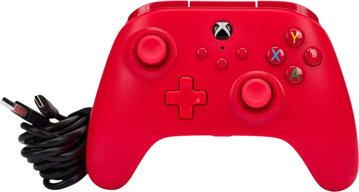 Контролер PowerA Wired Controller for Xbox Series X|S Red (1519366-01) - зображення 7