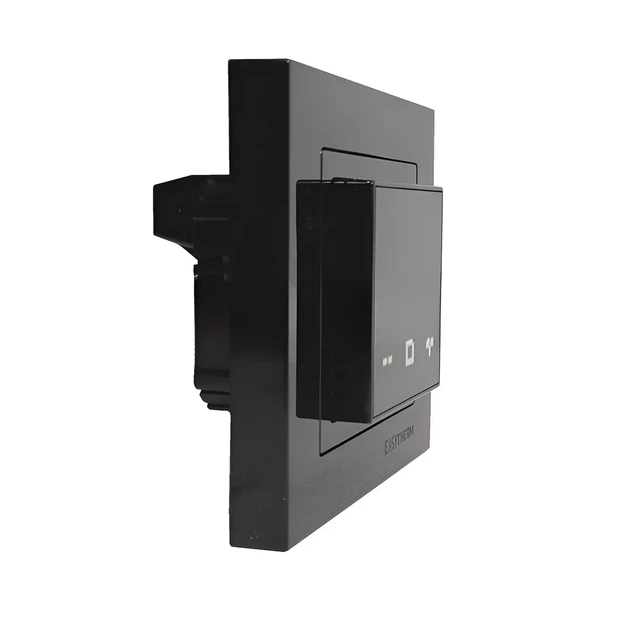 Терморегулятор EASYTHERM ET-45 Wi-Fi для электрического теплого пола с сенсорным экраном и защитой от детей черный 16 А 3200 Вт - изображение 4