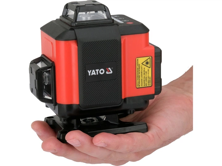 Laser zielony YATO YT-30424 16-liniowy 4D z elektronicznym kompensatorem (5906083122484) - obraz 5