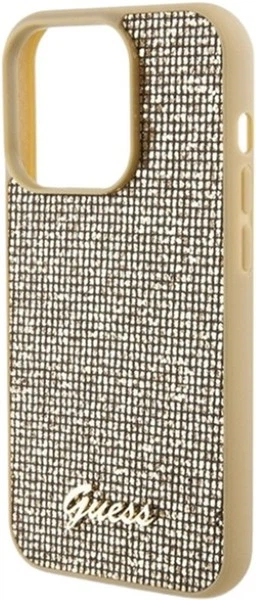 Панель Guess Disco Metal Script для Apple iPhone 15 Pro Max Gold (3666339173609) - зображення 6
