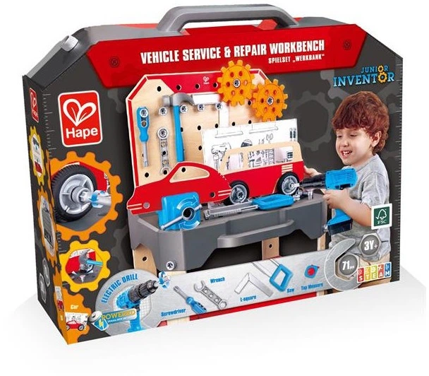 Іграшковий верстак Hape Автомайстерня E3036 (6943478037830) - зображення 2