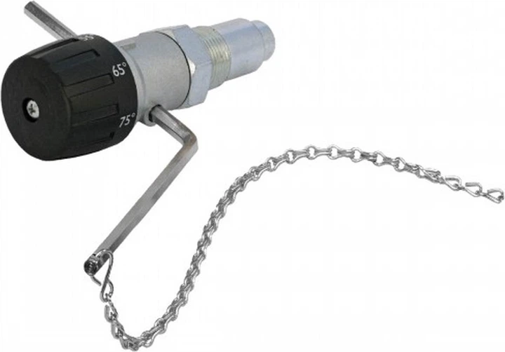 Regulator paleniskowy Kalvis Forger ESBE 30 cm - obraz 1