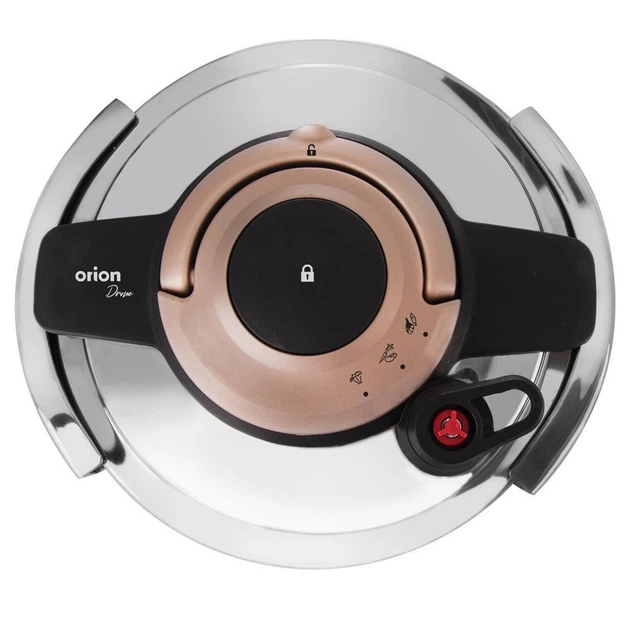 Szybkowar Orion Drone stalowy z automatycznym zamykaniem 5 l (8592381169343) - obraz 5