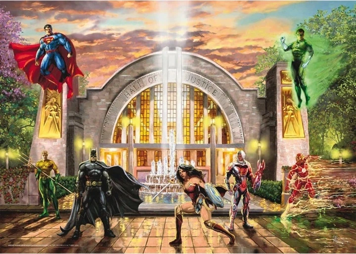 Puzzle Schmidt T.Kinkade Sala Sprawiedliwości 1000 elementów 113552 (4001504587888) - obraz 2