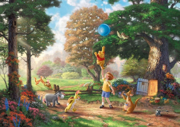 Puzzle Schmidt T.Kinkade Kubuś Puchatek 6000 elementów 112336 (4001504573997) - obraz 2