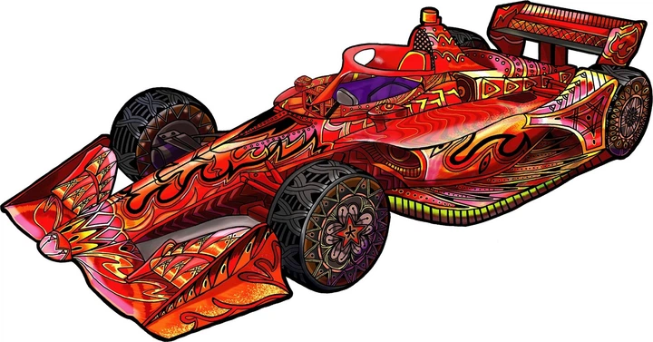 Дерев'яні пазли Eureka Формула 110 елементів 414400 (5425004736277) - зображення 2