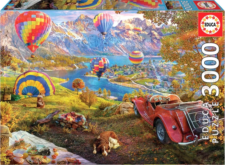 Пазл Educa Старт повітряних куль 3000 елементів 112810 (8412668199477) - зображення 1
