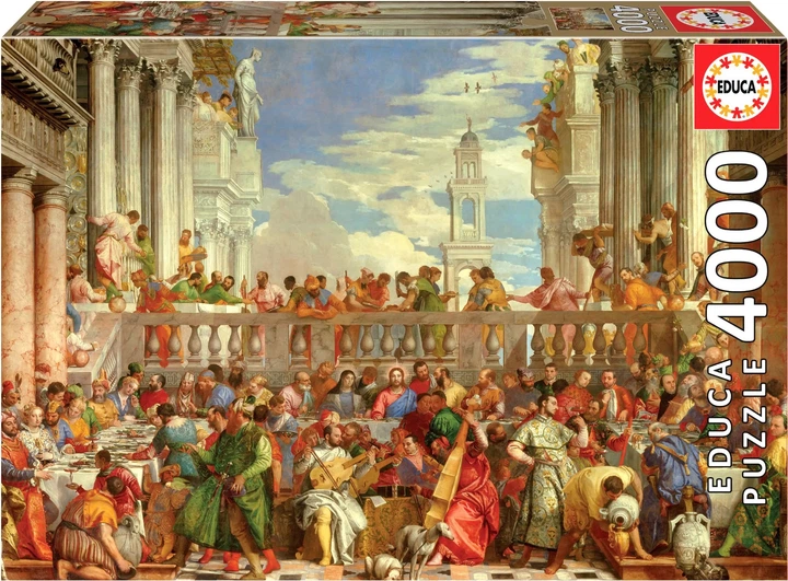 Пазл Educa Паоло Веронезе Весілля в Галілеї 4000 елементів 112811 (8412668199491) - зображення 1