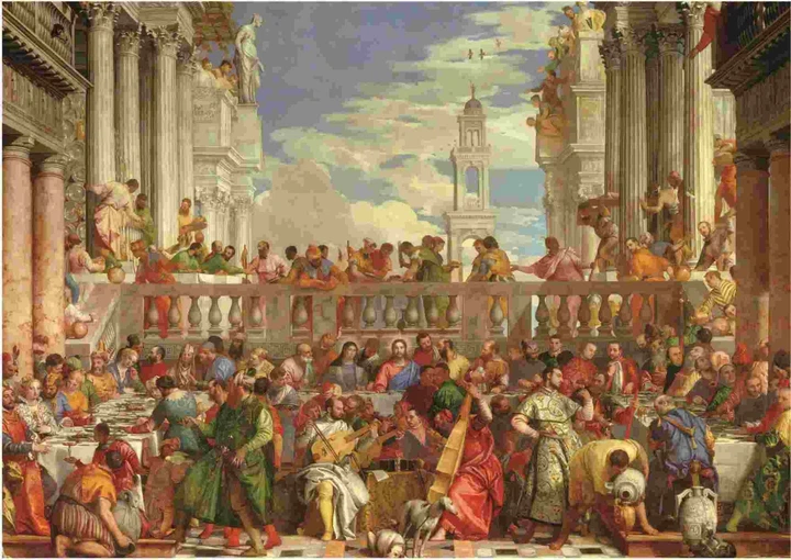 Пазл Educa Паоло Веронезе Весілля в Галілеї 4000 елементів 112811 (8412668199491) - зображення 2