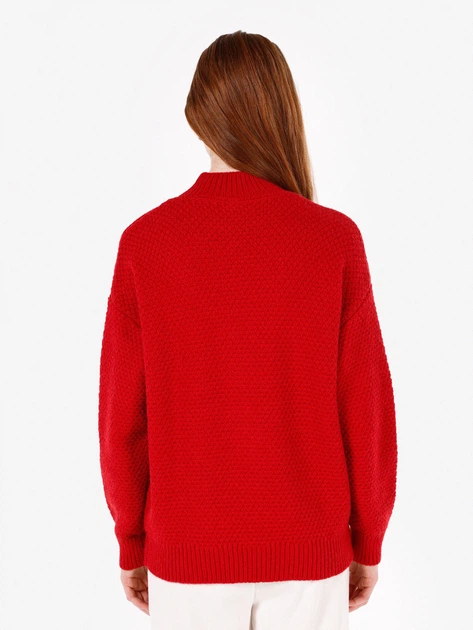 Свитер вязаный женский Colin's CL1071750RED M Red (8684112471921) - Фото 2 Свитер вязаный женский Colin's CL1071750RED M Red (8684112471921) - изображение 2