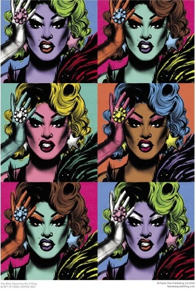 Puzzle Flame Tree Drag queen Art of drag 1000 elementów (9781804176757) - obraz 3