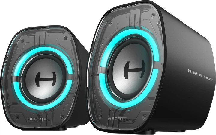 Акустична система Edifier Hecate G1000 II Black 2.0 USB/AUX/Bluetooth - зображення 5