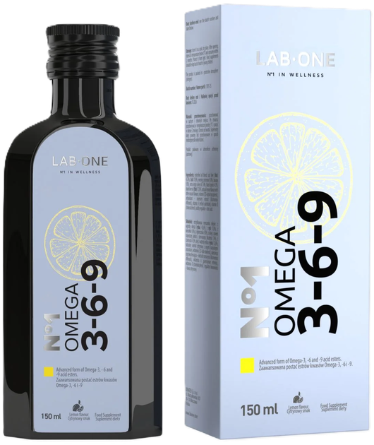Suplement diety Lab One N°1 Omega 3-6-9 150 ml (5906630601530) - obraz 1