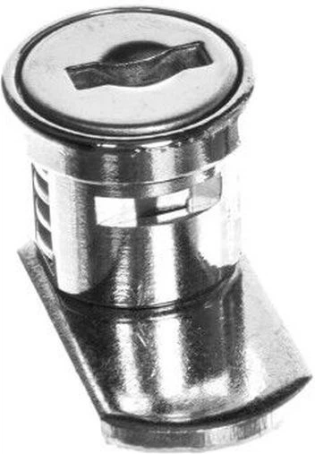 Zamek do drzwi metalowych Elektro-Plast MSF 43 x 26 mm z kluczmi (2000-10) - obraz 1