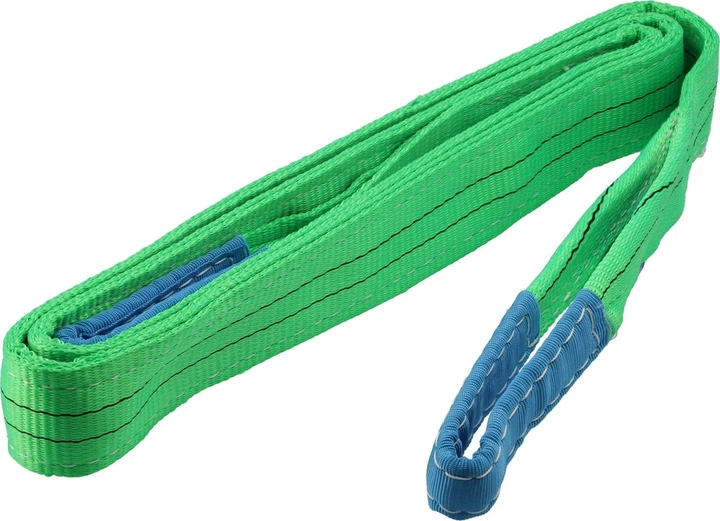 Вантажна стропа VOREL двошарова кільцева 2 т 3 м 60 мм 82272 (5906083092688) - зображення 2