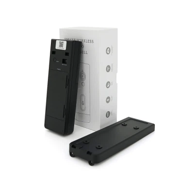 Дверной звонок YOSO Wi-Fi video 2MP battery -18650 SD card black (DoorVision-WIFI-02-2) - изображение 2