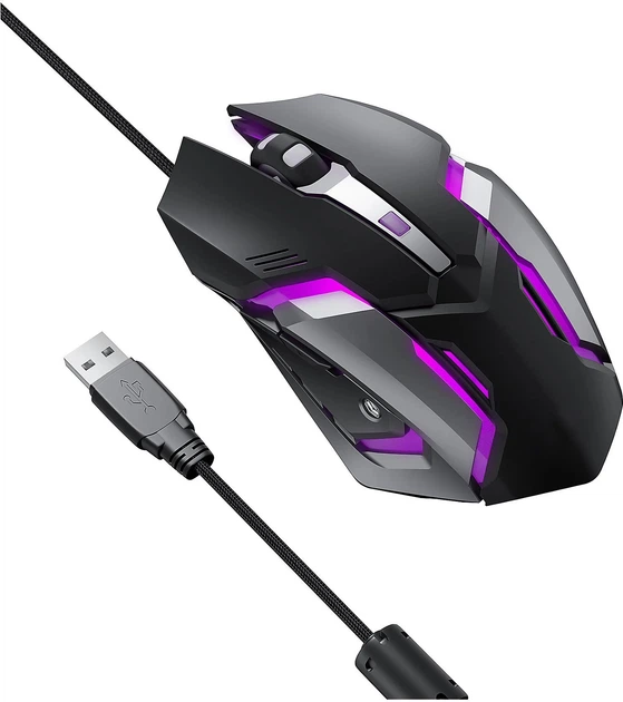 Миша Lexip Essentials KIRU.X USB Black (JVAPCM00667) - зображення 4