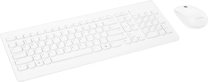 Zestaw bezprzewodowy Lenovo 510 Wireless Combo White (GX30W75336) - obraz 2