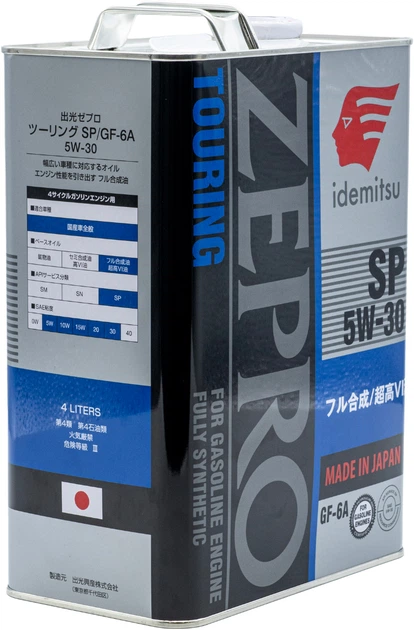 Моторное масло Idemitsu Zepro Touring SP/GF-6A 5W-30 4 л