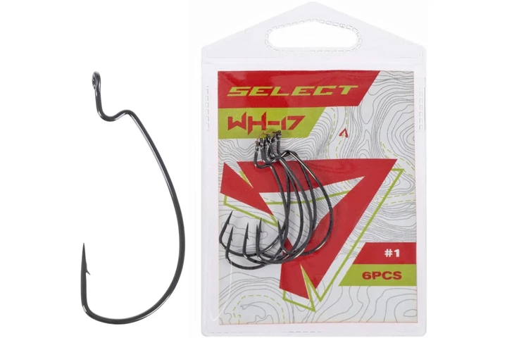 Крючки Select WH-17 №1 (6шт/уп) (6101020001) - Фото 1 Крючки Select WH-17 №1 (6шт/уп) (6101020001) - изображение 1