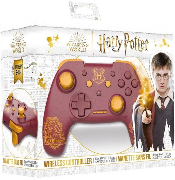 Бездротовий геймпад Freaks and Geeks Hogwarts Legacy Wireless Switch Gryffindor Red (3760178625241) - зображення 3