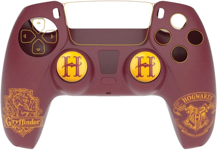 Nakładka Freaks & Geeks Harry Potter PlayStation 5 DualSense Controller Gryffindor Red (SW2C002) - obraz 1