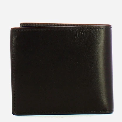 Портмоне чоловіче з натуральної шкіри The Bridge Biagio 4147625H 20 Чорне (800070323240) - зображення 2