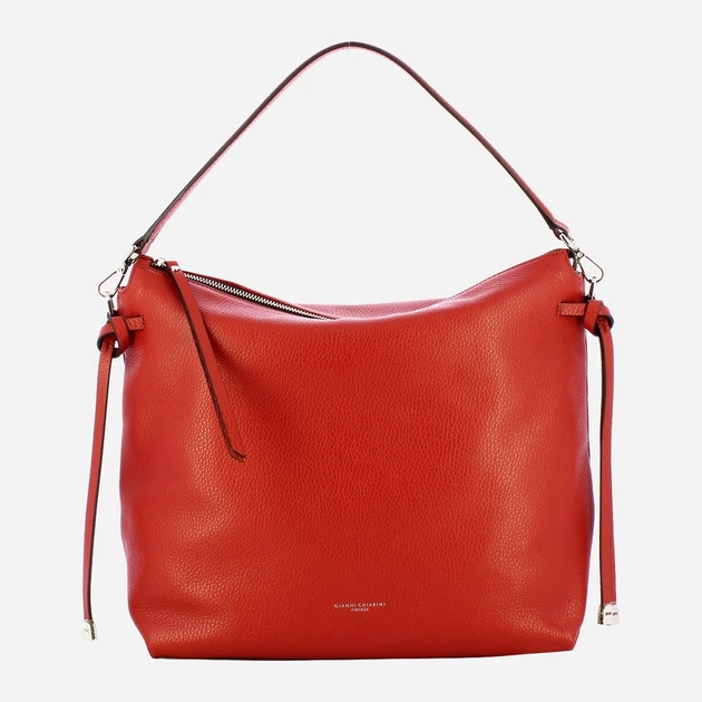 Сумка крос-боді через плече жіноча з натуральної шкіри середня Gianni Chiarini Brina BS 11763/COMM GRN 14049 Червона (800070345721) - зображення 1
