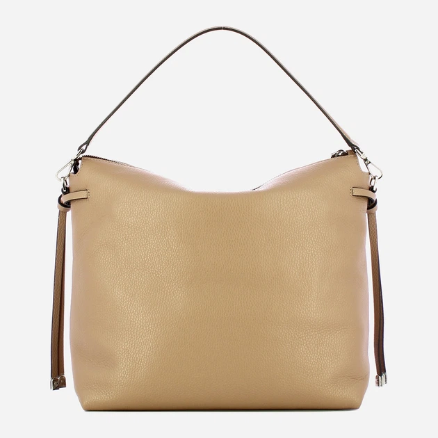 Сумка крос-боді через плече жіноча з натуральної шкіри середня Gianni Chiarini Brina BS 11763/COMM GRN 2077 Бежева (800070345722) - зображення 2