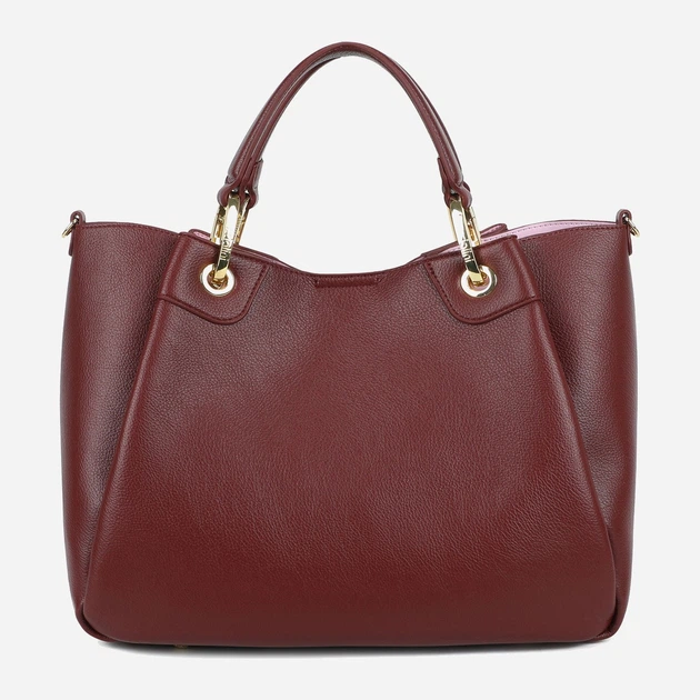 Сумка крос-боді через плече жіноча зі штучної шкіри велика Braccialini Amy B18522 YY 404 Темно-червона (800070348960) - зображення 3