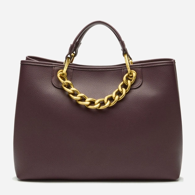 Сумка крос-боді через плече жіноча зі штучної шкіри велика Braccialini Beth Jewels B18530 YY 404 Темно-червона (800070348963) - зображення 3