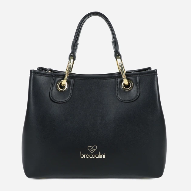 Torebka crossbody damska Braccialini Beth B18541 YY 100 Czarna (800070348930) - obraz 1