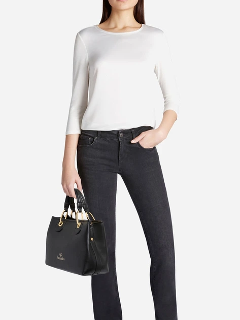 Torebka crossbody damska Braccialini Beth B18541 YY 100 Czarna (800070348930) - obraz 2